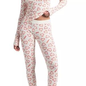 SKIMS Heart Print Women's Pajama Set